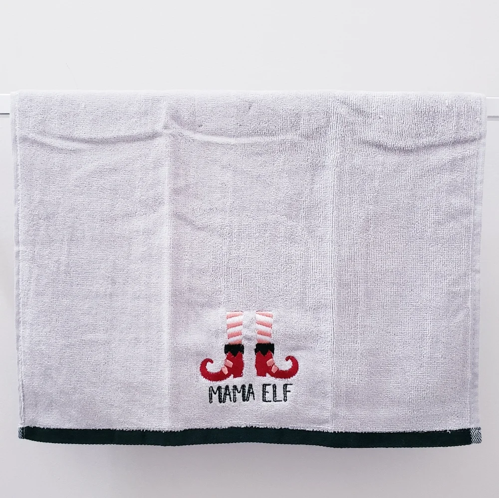 ❤️NEW!❤️ #9123 ■Papa/Mama Mr/Mrs Hang'N'Snap Towel 🤍Select Snap